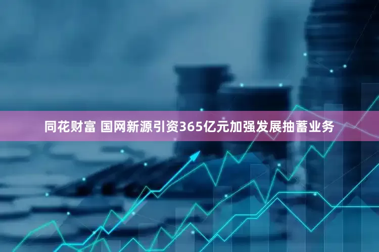 同花财富 国网新源引资365亿元加强发展抽蓄业务